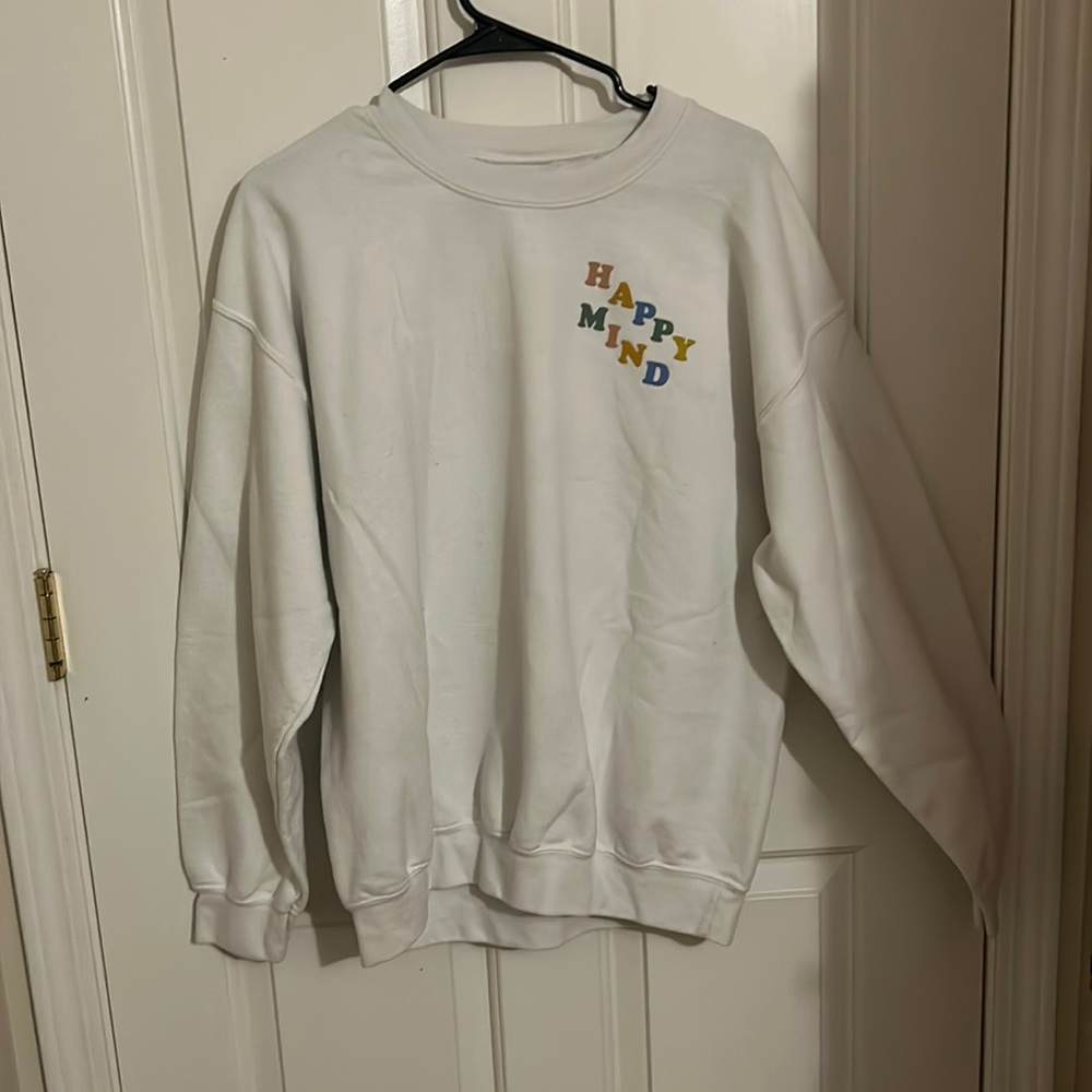 Happy Mind Crew Neck Sweatshirt, Pacsun